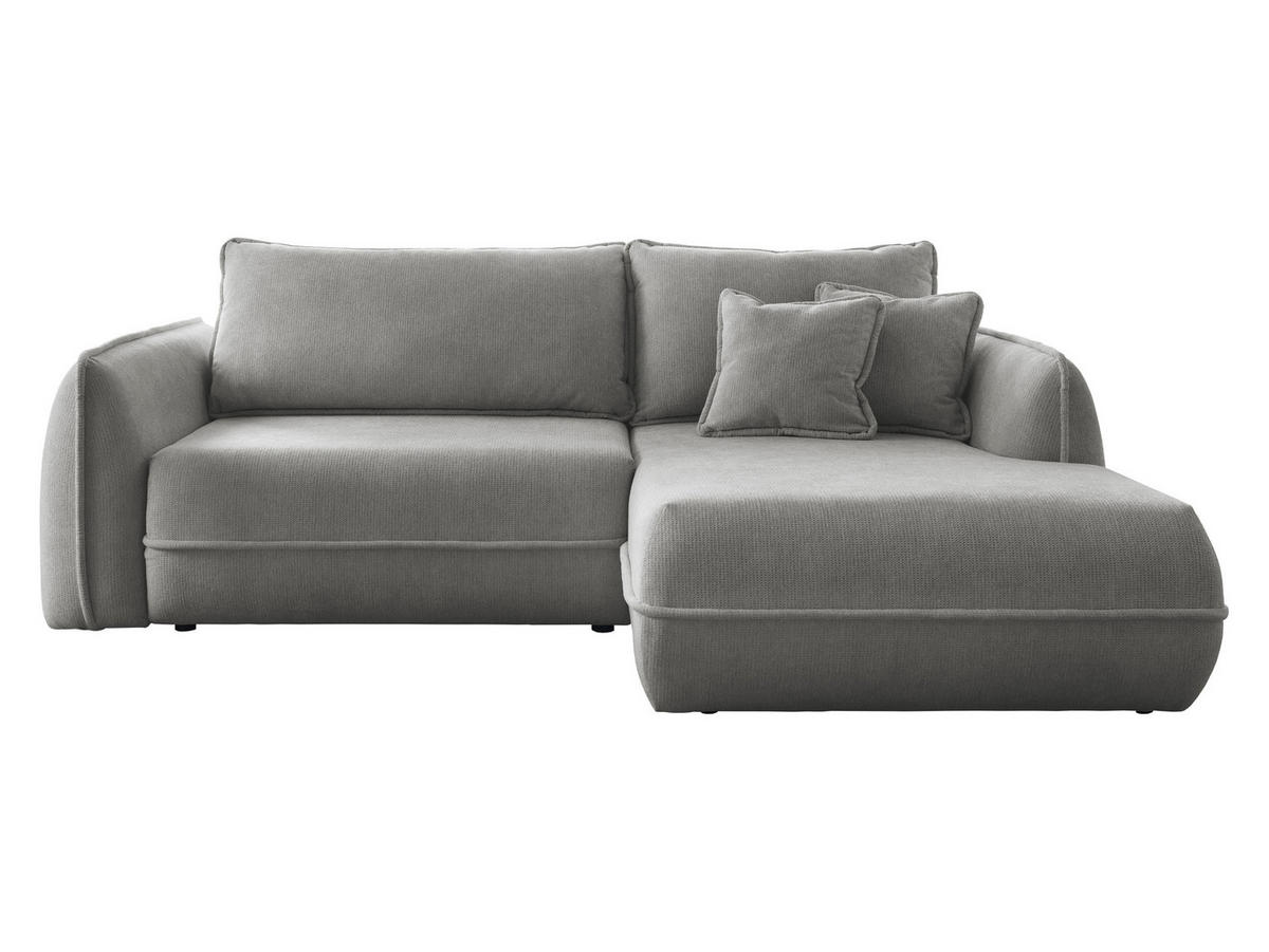 ECKSOFA Moho, Seite: Rechts - Schwarz/Grau, Holz/Kunststoff (254/162cm) - MIRJAN24