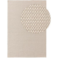 WOLLTEPPICH Hector Beige 200x300 cm - Beige, Textil (200/300cm) - benuta Finest