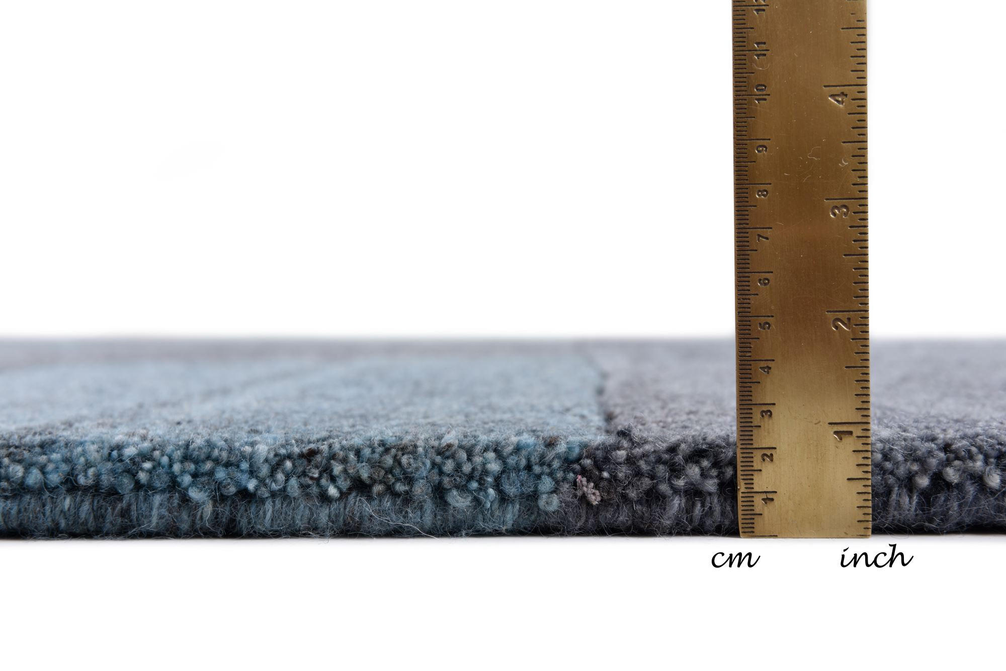 Thumbnail - Theko Wollteppich, Türkis, Textil, Patchwork, Rechteckig, 190x290 cm, GoodWeave, für Fußbodenheizung geeignet, Teppiche ...