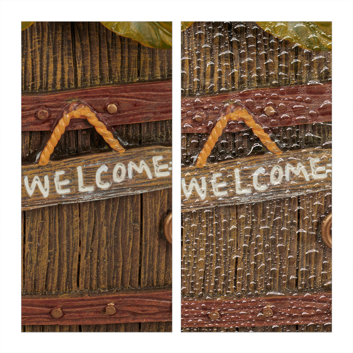 4-TLG.FEENTÜR-SET - Multicolor, Kunststoff (2/10/14cm) - Relaxdays