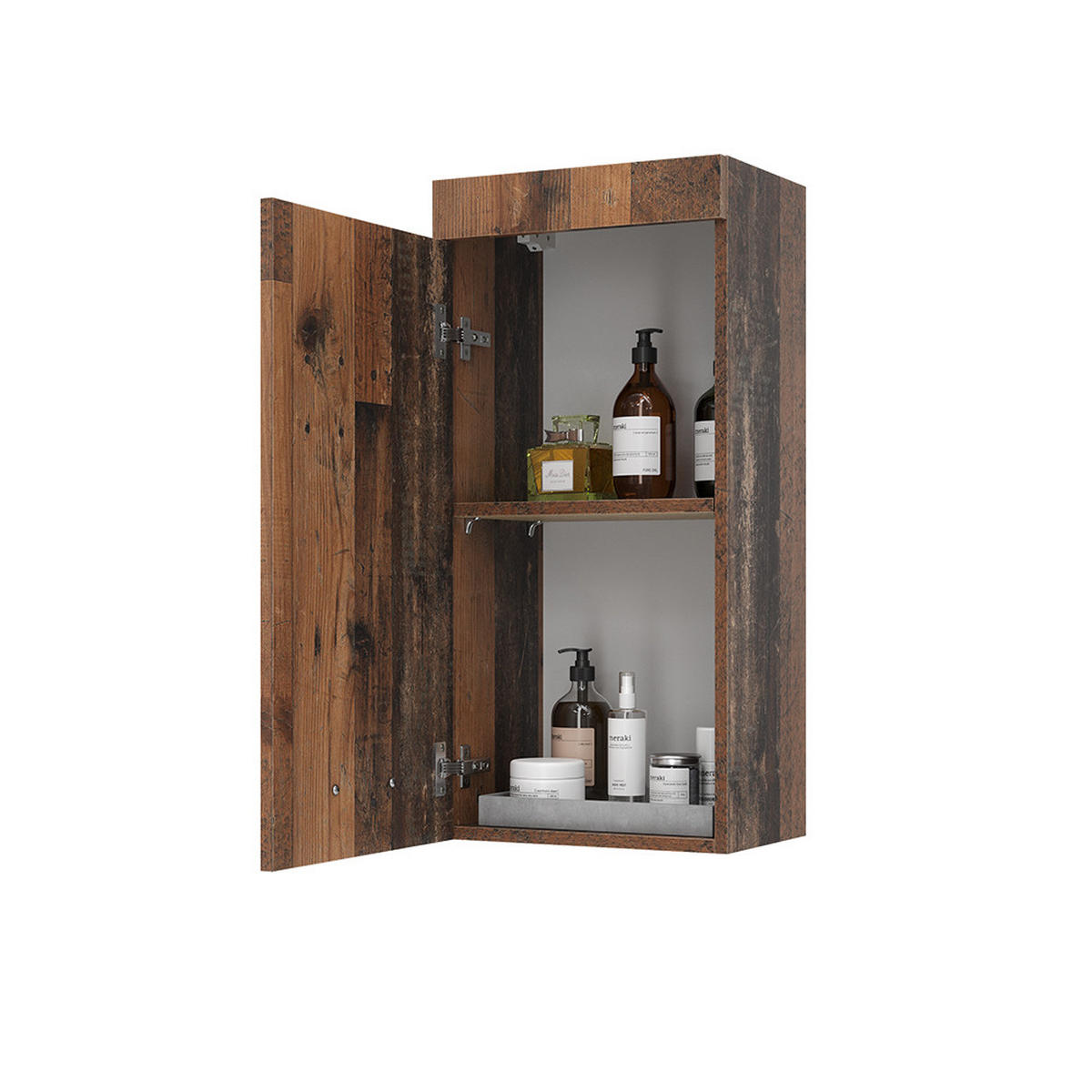 HÄNGESCHRANK Luna Oldstyle 37 x 77 cm - Braun, Holzwerkstoff (37/77/24.6cm) - Vicco