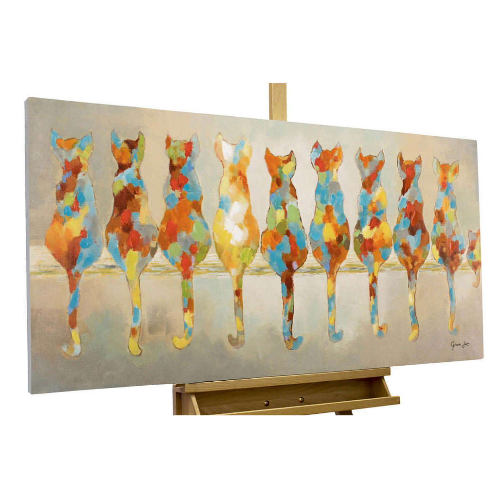 KUNSTLOFT OLEJOMALBA 120/60 cm, Zvířata