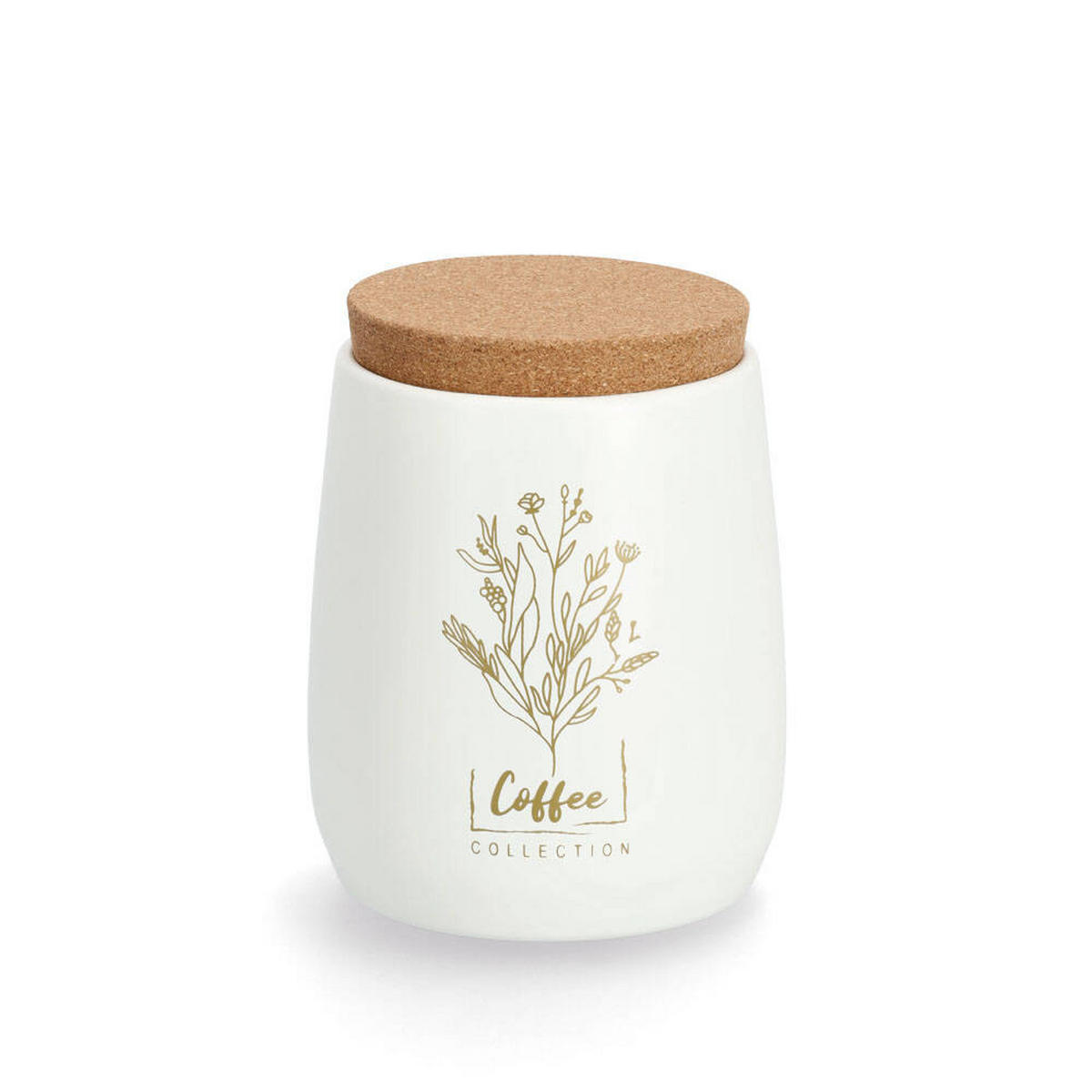 KAFFEEDOSE Coffee 750 ml - Weiß, Metall (10.7/13.2cm)