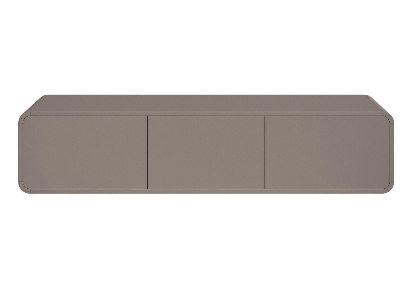 TV-HÄNGEBOARD Oro Dunkelbeige mit 3 Schubladen 154 cm - Beige, Holzwerkstoff (154/32.4/40cm) - Selsey