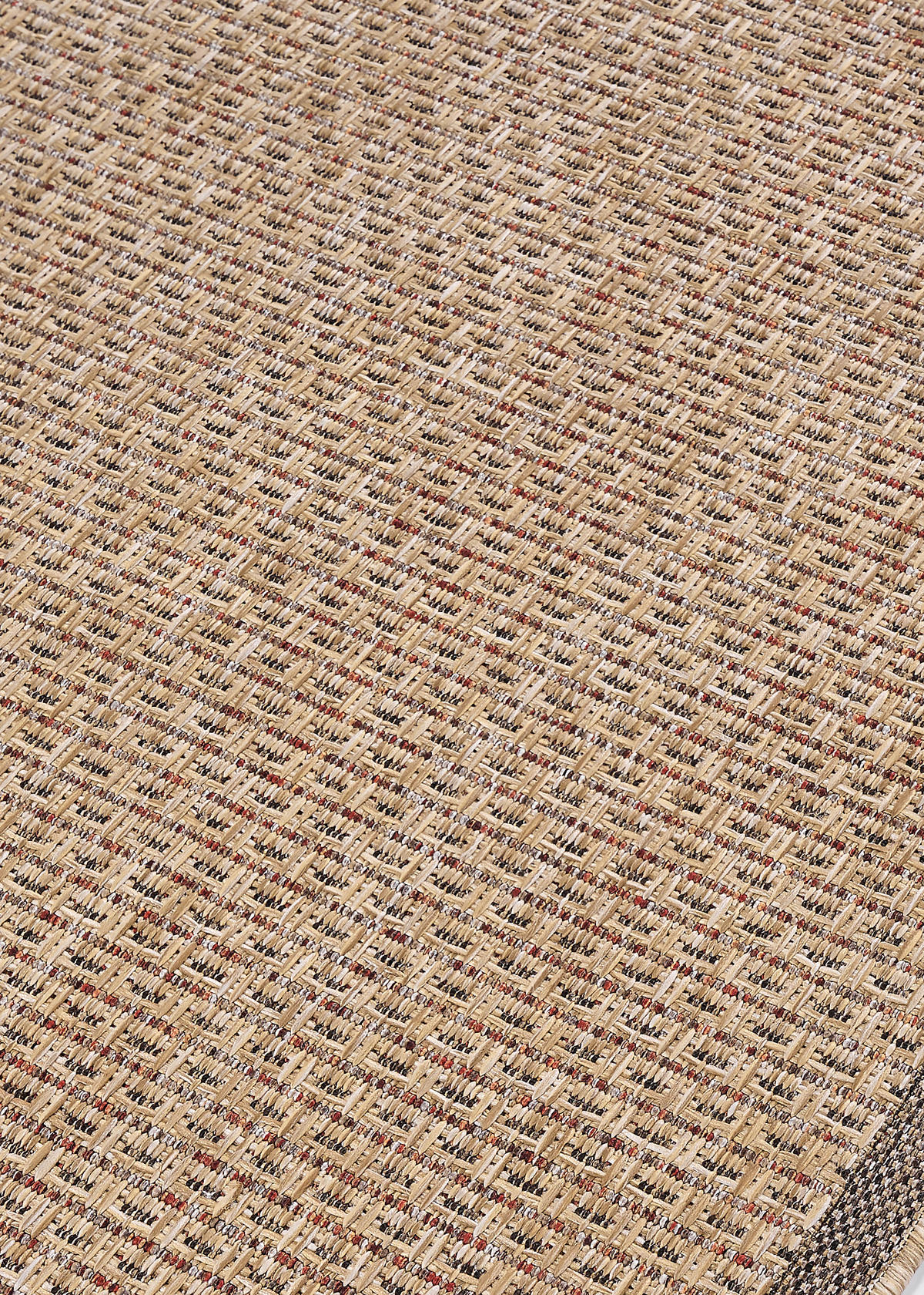 TEPPICH YUCANA Beige Outdoor Flachgewebe 160/230 cm - Beige, Textil (160/230cm) - Tapiso