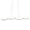 HÄNGELEUCHTE Sphäre 88/32/160 cm - Weiß, Metall (88/32/160cm) - Nettlife