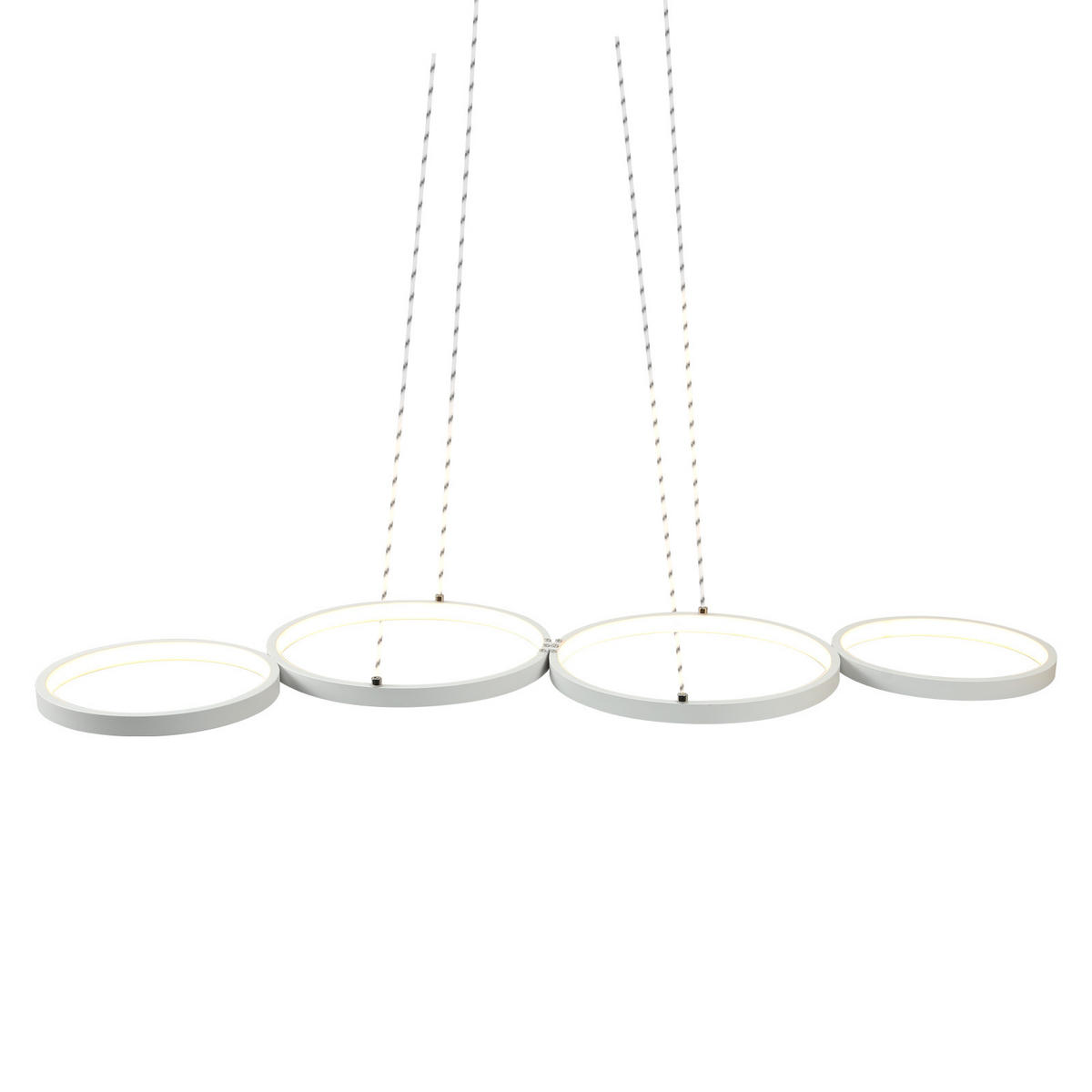 HÄNGELEUCHTE Sphäre 88/32/160 cm - Weiß, Metall (88/32/160cm) - Nettlife