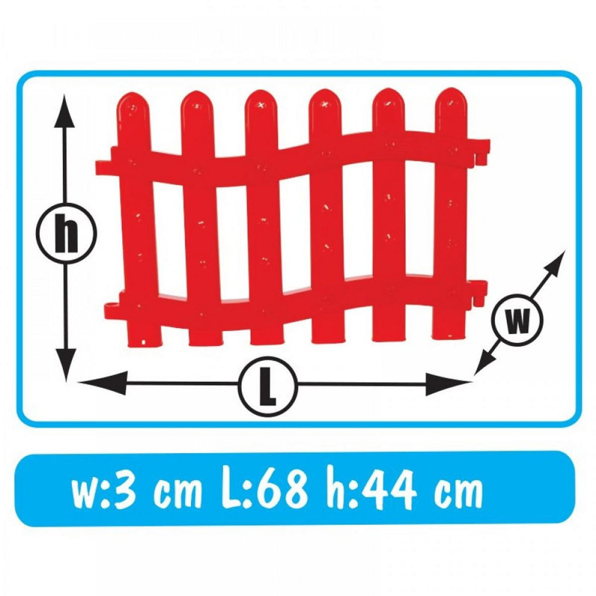 LAUFSTALL 6192 68 x 44 x 3 cm, 8 Elemente, Bällebad nutzbar, Spielbälle, ab 1 Jahr - Multicolor, Kunststoff (136/44/136cm) - Pilsan