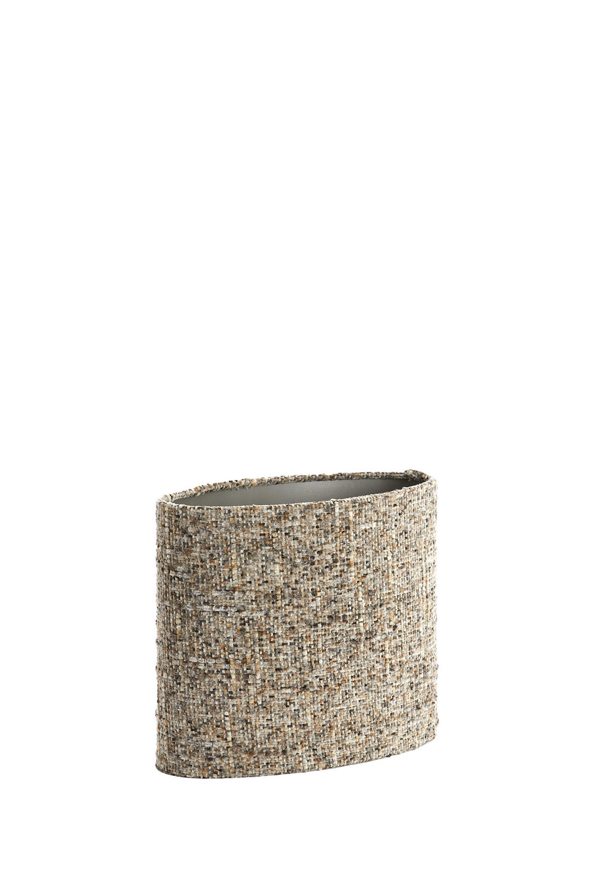 LAMPENSCHIRM Osire Grau 30/15/25 cm - Grau, Textil (30/15/25cm) - Light & Living