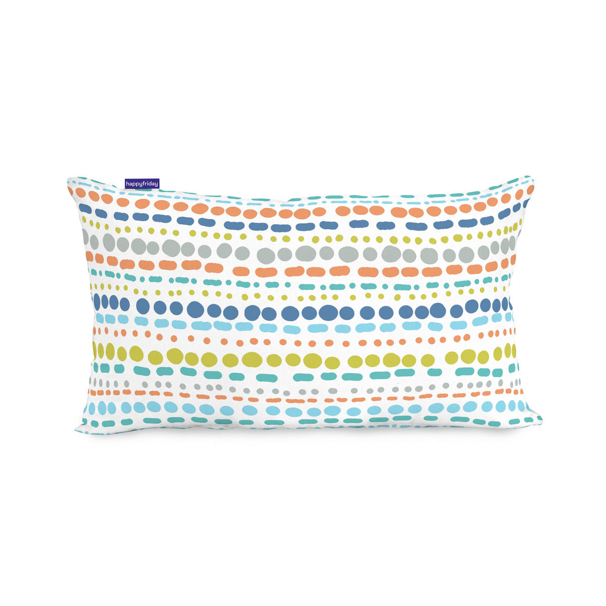 KISSENBEZUG holidays 50x30 cm mehrfarbig - Multicolor, Textil (50/30cm) - Happy Friday