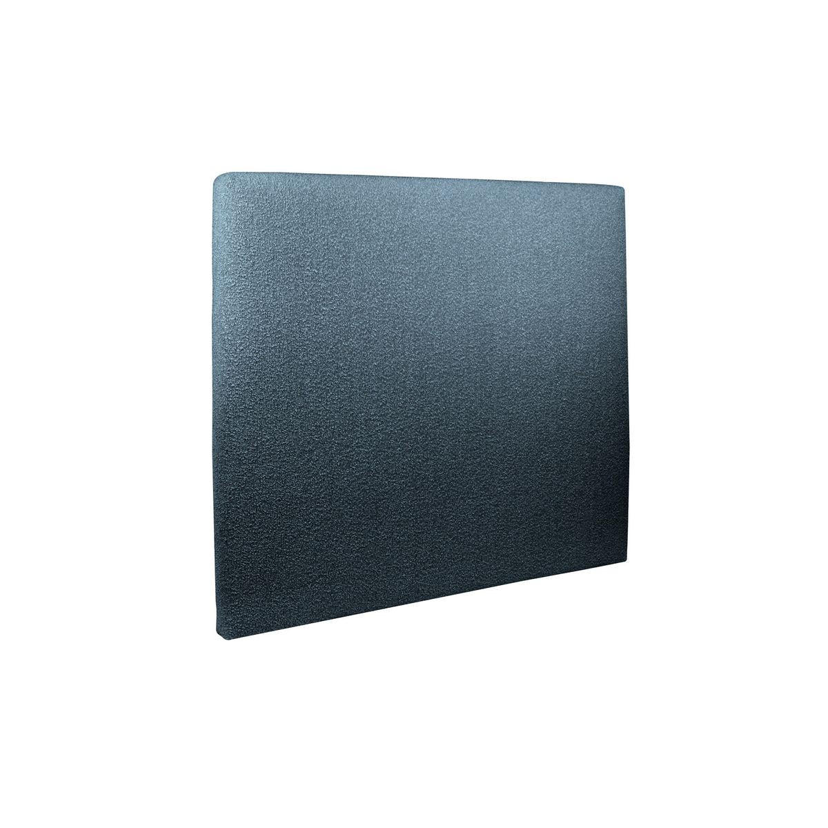 KOPFTEIL gepolstertes – blauer Bouclé-Stoff - 180 cm - Blau/Beige, Karton/Holz (180/120/10cm) - Sommeil de Plomb