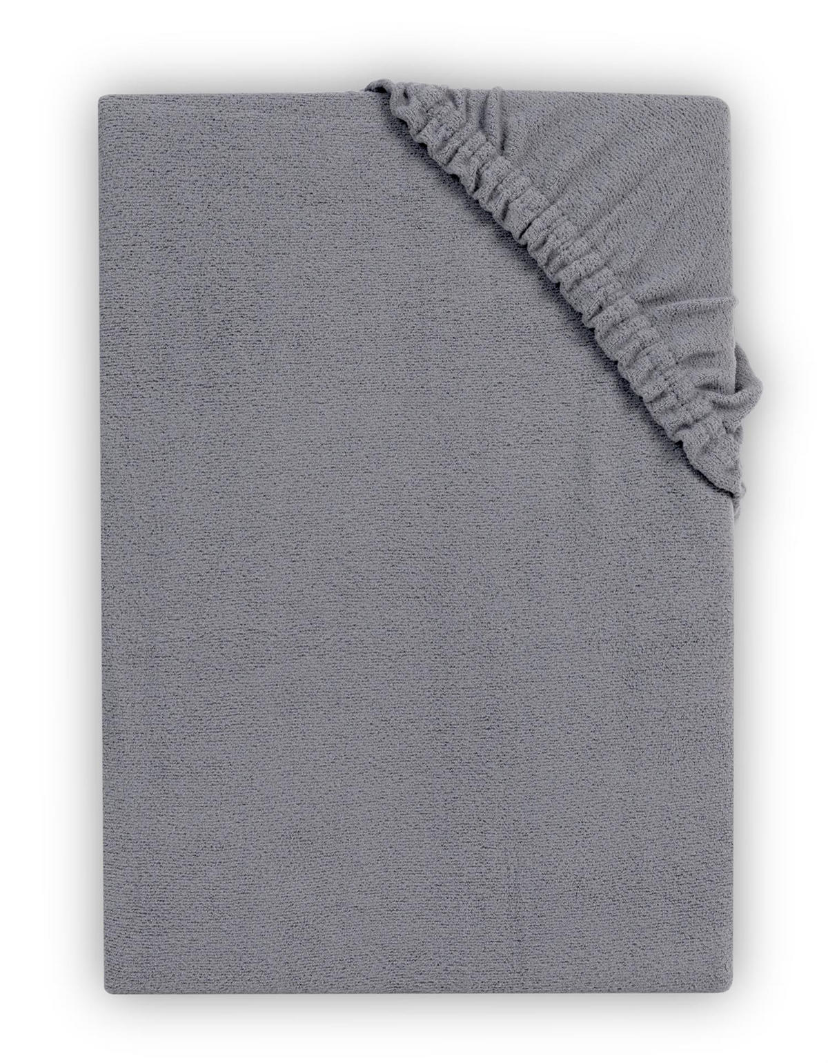 SPANNBETTLAKEN-TEDDY Warmes Winter Bettlaken 90x200 cm, Kuscheliges Teddy Laken Grau - Grau, Textil (90/200cm) - Carpe Sonno