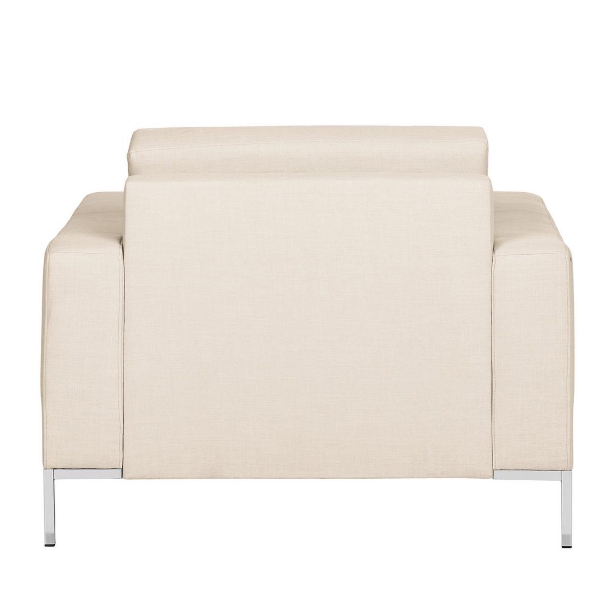 SESSEL - Stoff, Beige - Beige, Textil (96/80/87cm) - home24