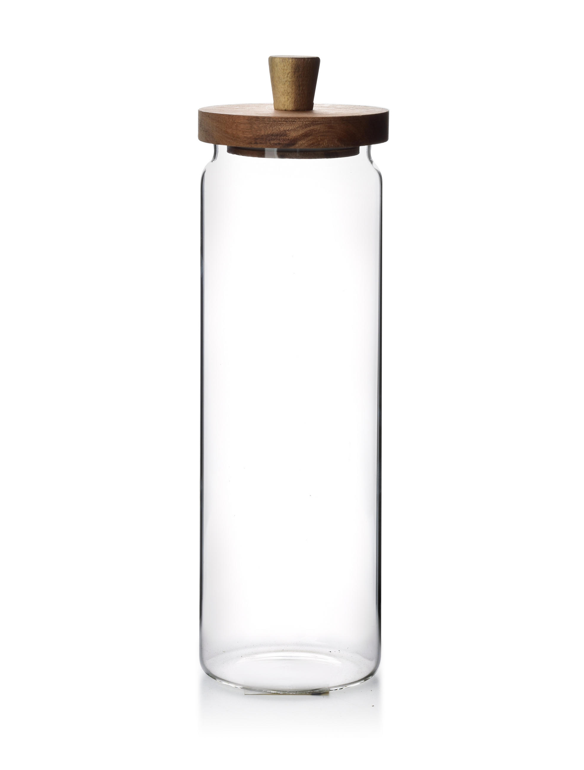 GLASBEHÄLTER Mondern Kitchen Transparent Naturfarbe 9/9/30.5 cm Glas - Transparent/Naturfarben, Glas (9/30.5/9cm) - Mondex