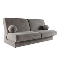 SOFA Grau Bergo Mit Schlaffunktion - Grau, Holzwerkstoff (199/91/91cm) - Sepro Meble