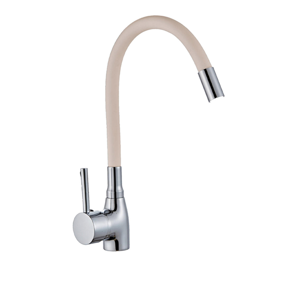 SPÜLUNTERSCHRANK 80cm mit Spüle + Armatur weiß - Weiß, Holzwerkstoff (80/82/50cm) - Stamar