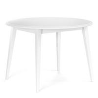 ESSTISCH Belluno Elegante Kiefer weiß (RAL9010) lackiert 90 / 90 / 74,5cm - Weiß, Holz (90/90/75cm) - Feldmann-Wohnen