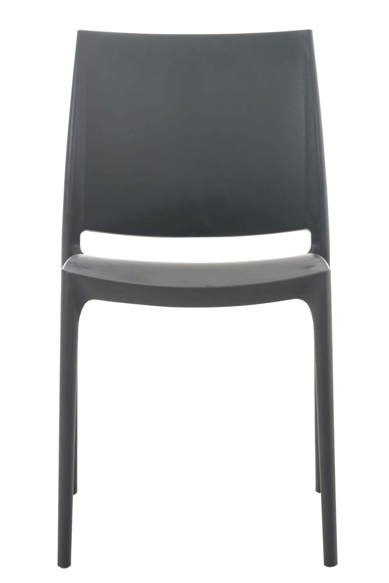 STUHL Maybrit dunkelgrau - Grau, Kunststoff (44/81/50cm) - TPFGarden
