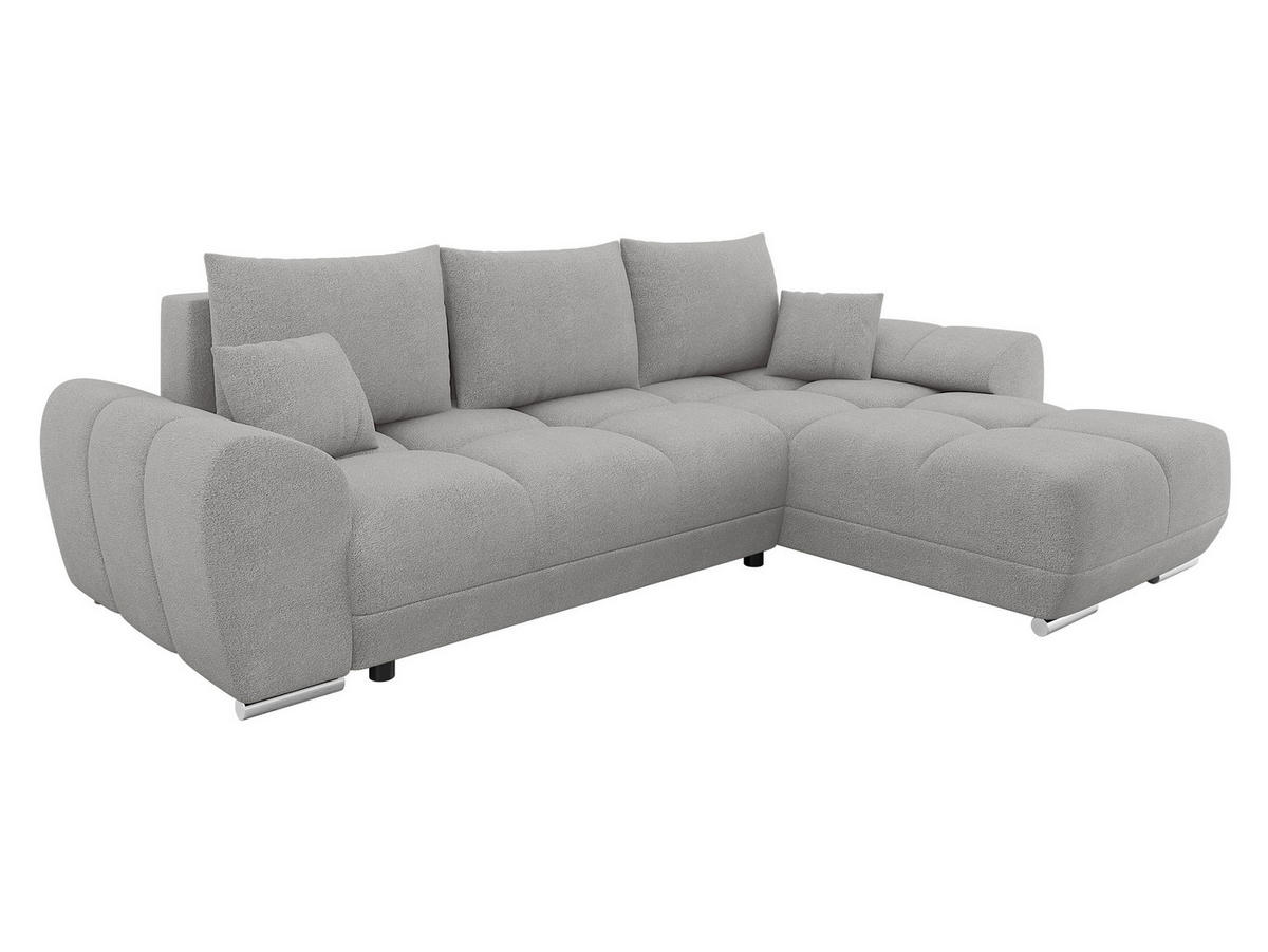 ECKSOFA Logo - Hellgrau, Holz/Kunststoff (291/183cm) - MIRJAN24