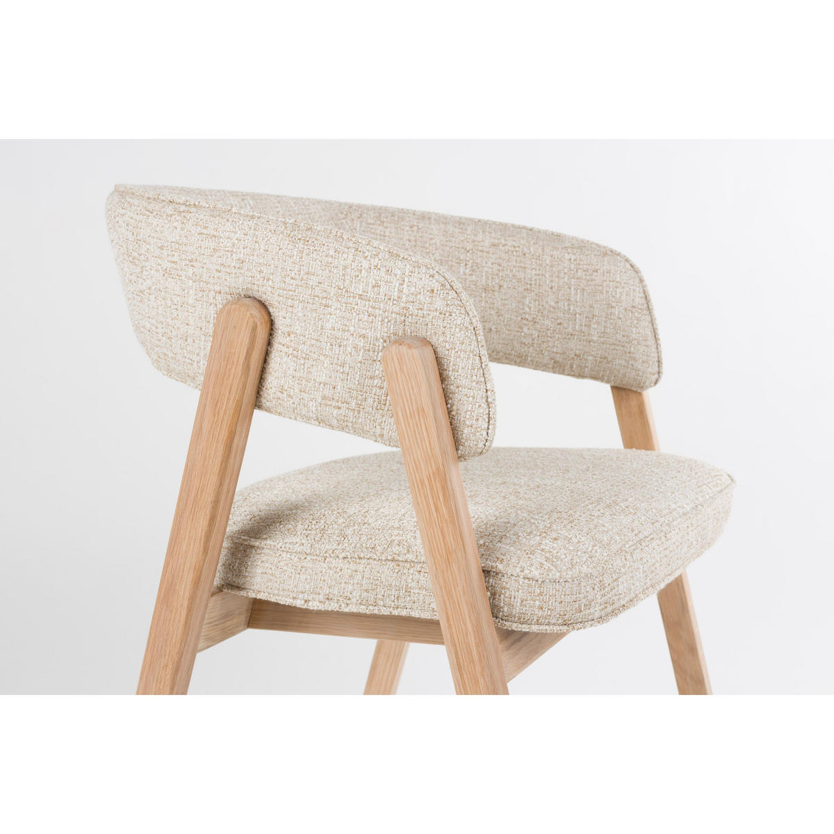 ESSZIMMERSTUHL Bright Beige - Beige, Kunststoff (57/76/59.5cm) - Zuiver