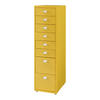 ROLLCONTAINER Kökar - Gelb, Metall (28/109/41cm) - [en.casa]