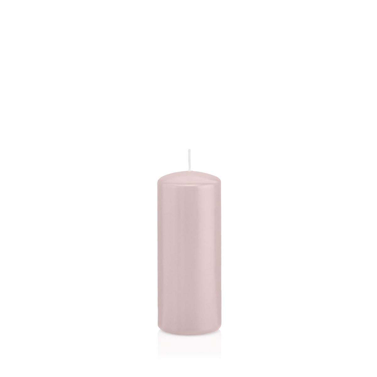 STUMPENKERZEN Rosé Ø 48 x 100 mm, 24 Stück - Rosa, Paraffin (5/10cm) - Wiedemann Kerzen