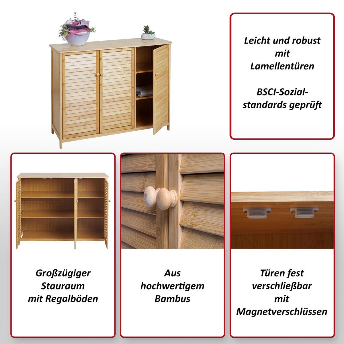 BADEZIMMERSCHRANK Braun - Braun, Holz (97/81/34cm) - MCW