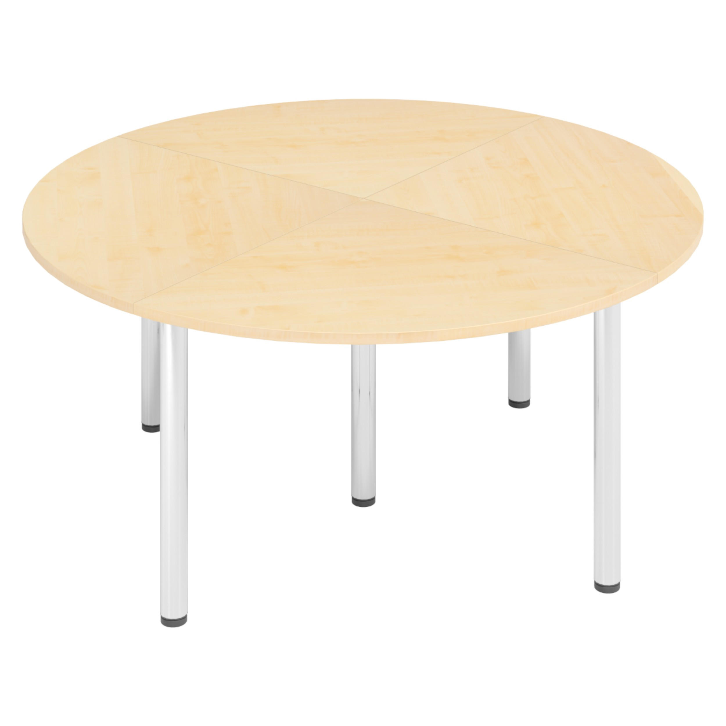 KONFERENZTISCH-SETS Serie-K 160/160/74 cm in Ahornfarben - Ahornfarben, Holzwerkstoff (160/160/74cm) - bümö