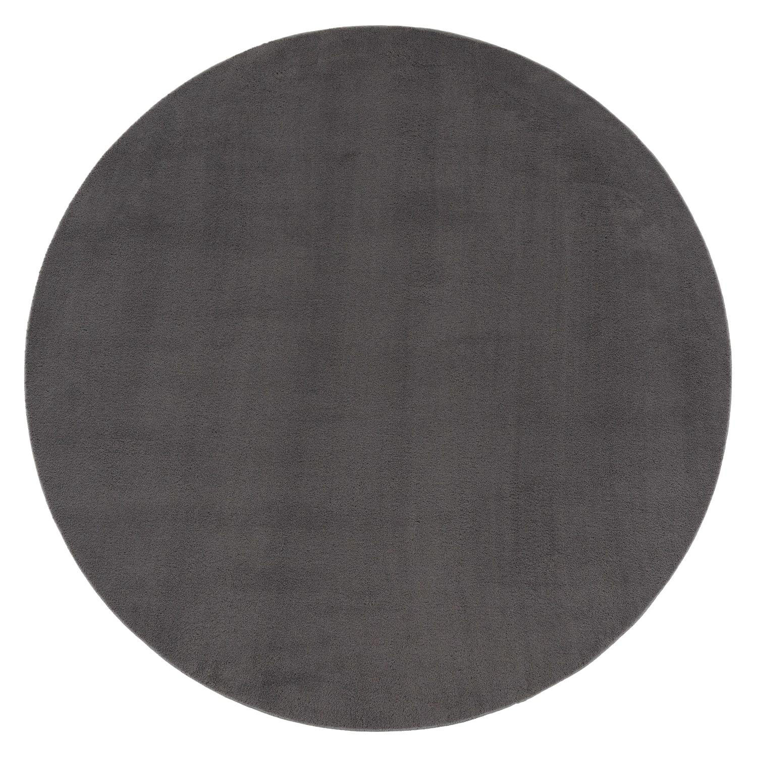 KURZFLORTEPPICH 200/200 cm Cadiz 630 - Anthrazit, Kunststoff (200/200cm) - Paco Home
