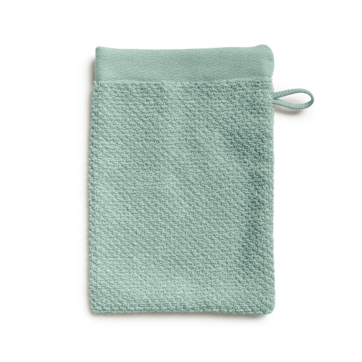 WASCHHANDSCHUH BLISS - Grün, Textil (15/20cm) - MÖVE