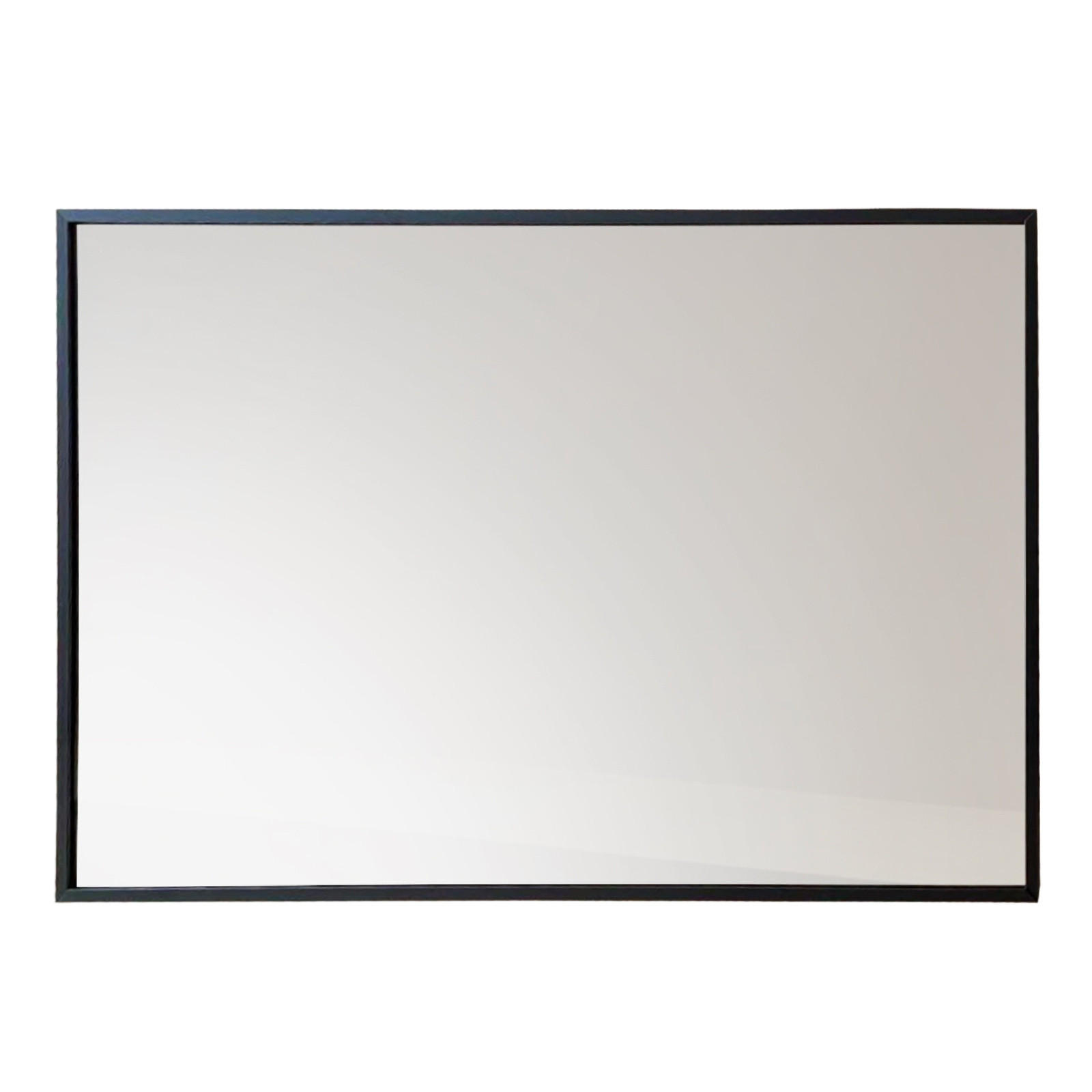 WANDSPIEGEL Axion 60 x 40 cm - Schwarz, Glas (40/60/2.5cm) - EDAXO