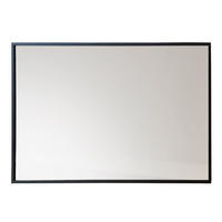 WANDSPIEGEL Axion 60 x 40 cm - Schwarz, Glas (40/60/2.5cm) - EDAXO