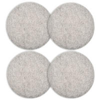 SITZKISSEN (4er Set) - Grau, Textil (34/34/31.5cm) - Intirilife