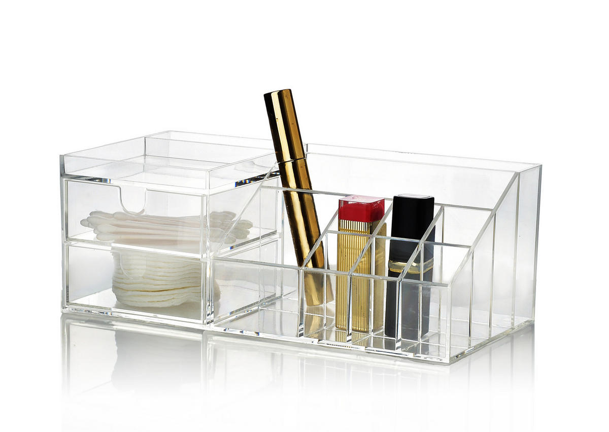 KOSMETIK-ORGANIZER - Transparent, Kunststoff (9/12/24cm) - Mondex