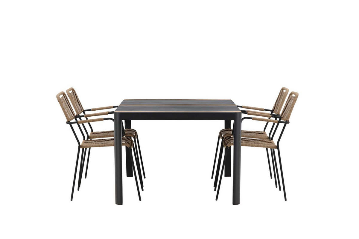 GARTENSET braun - Braun, Holzwerkstoff - ebuy24
