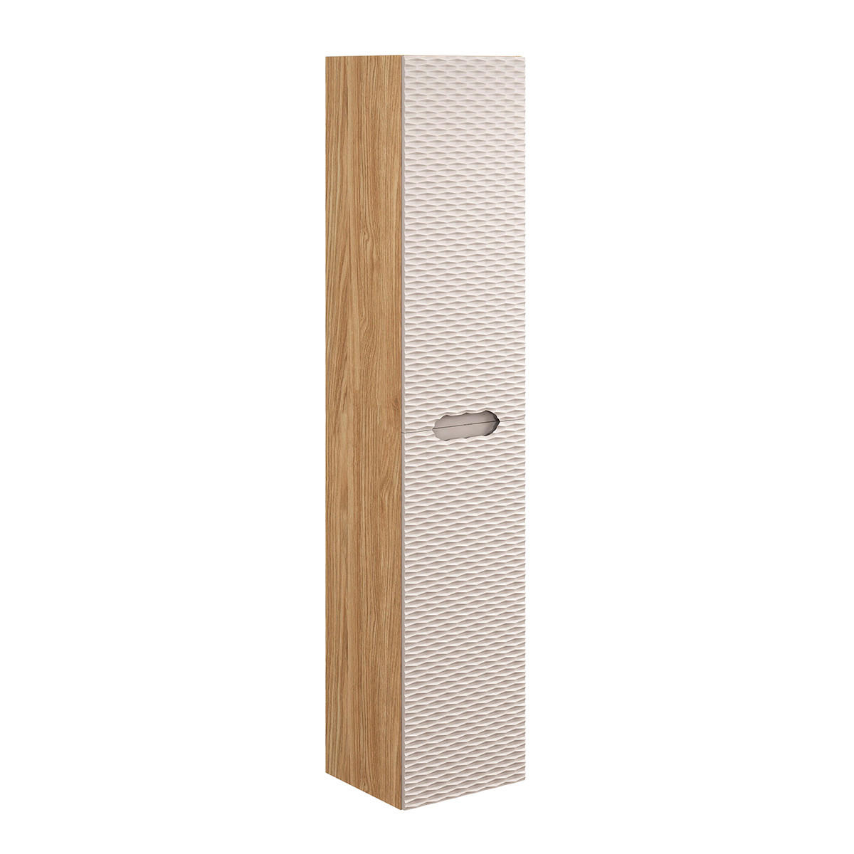 HÄNGESÄULE Elora Beige und Holz - Braun, Holzwerkstoff (35/170/33cm) - Petits-meubles