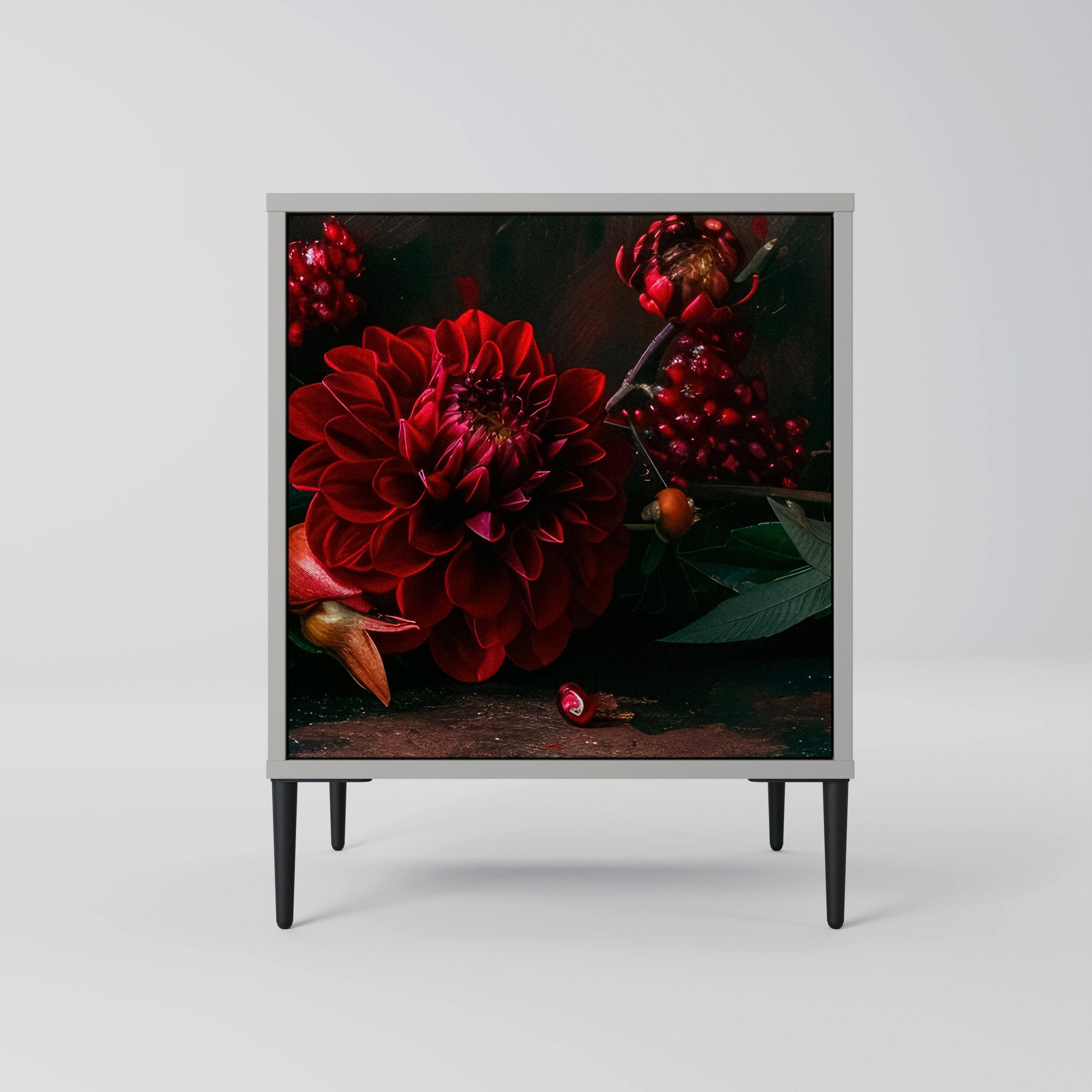 SpaceRebels Sideboard Grau 57.5x72.5x42 cm
