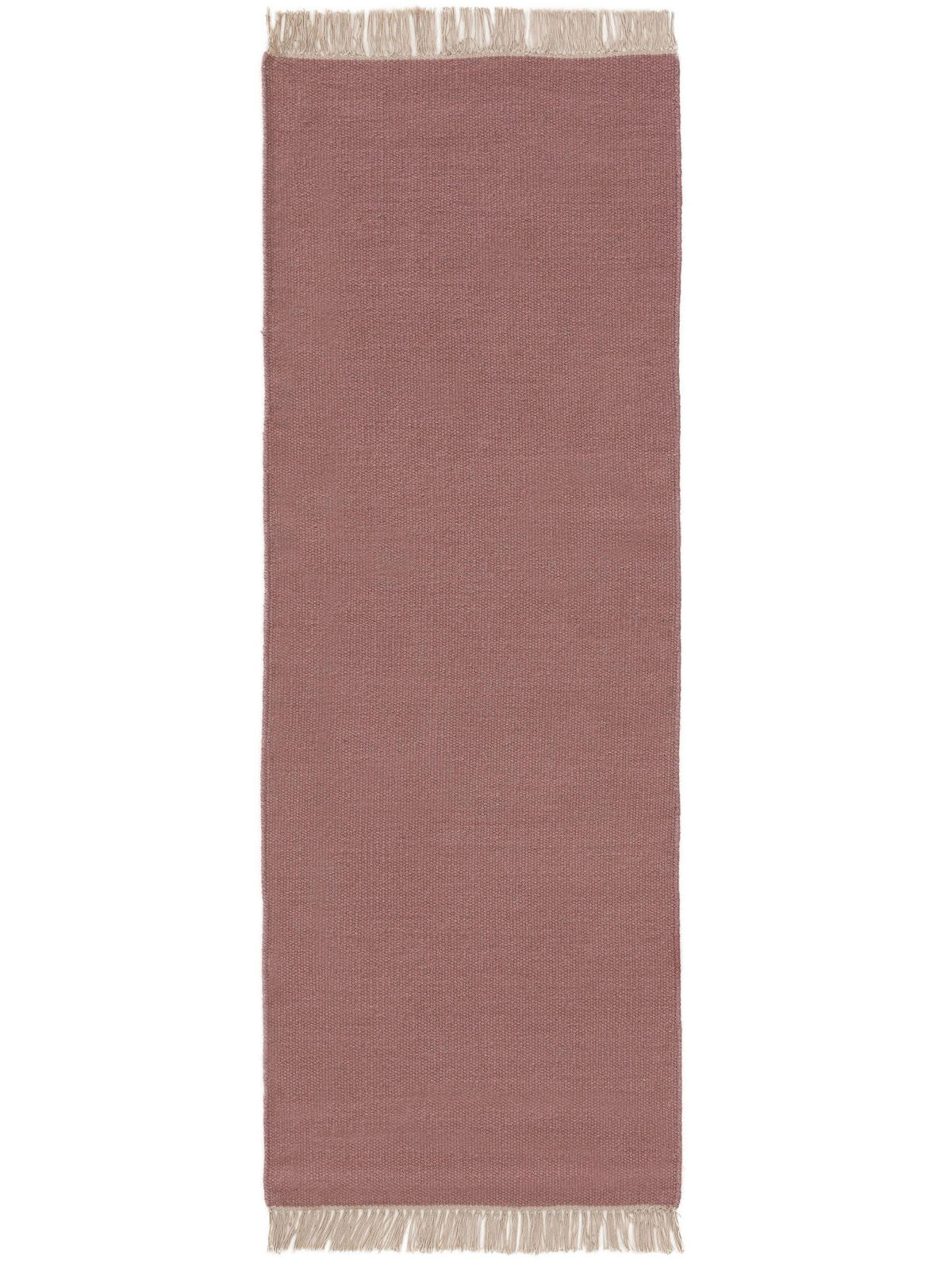 WOLLTEPPICH Liv Rosa 70x200 cm - Rosa, Textil (70/200cm) - benuta Pop