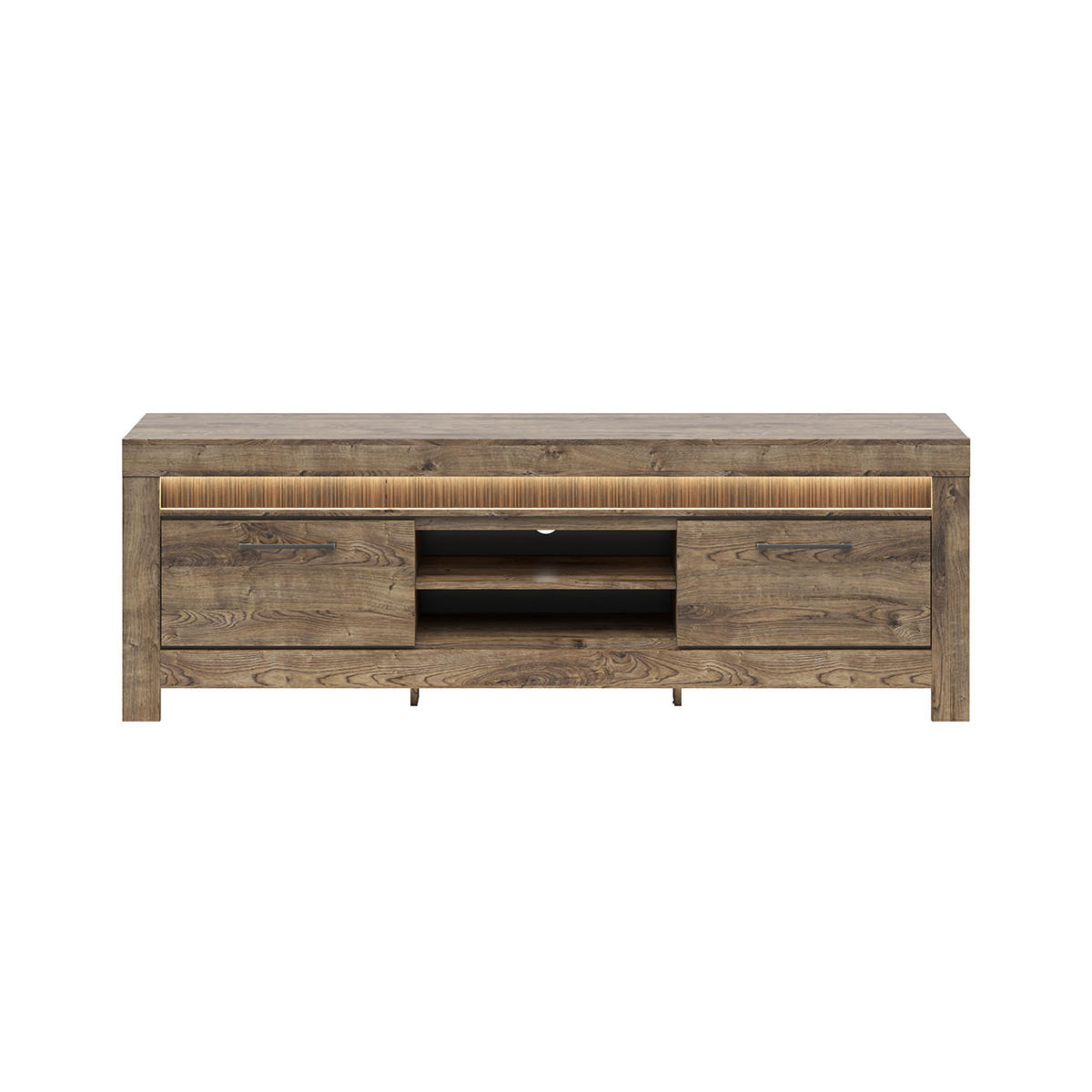 TV STOLÍK Amaury Drevo - hnedá, kompozitné drevo (180/60/45cm) - Petits-meubles