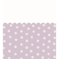 FOTOTAPETE Gänseblümchen 2.5 x 2.79 m - Lila, Papier (250/279cm) - ESTAhome