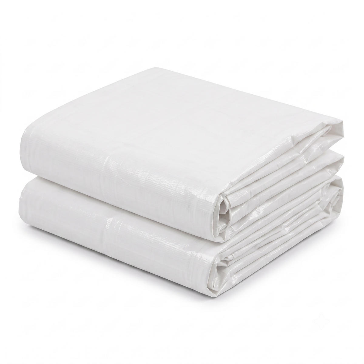 STENA Biela 2-dielny-set - biela, plast (290/190/0.5cm) - Relaxdays