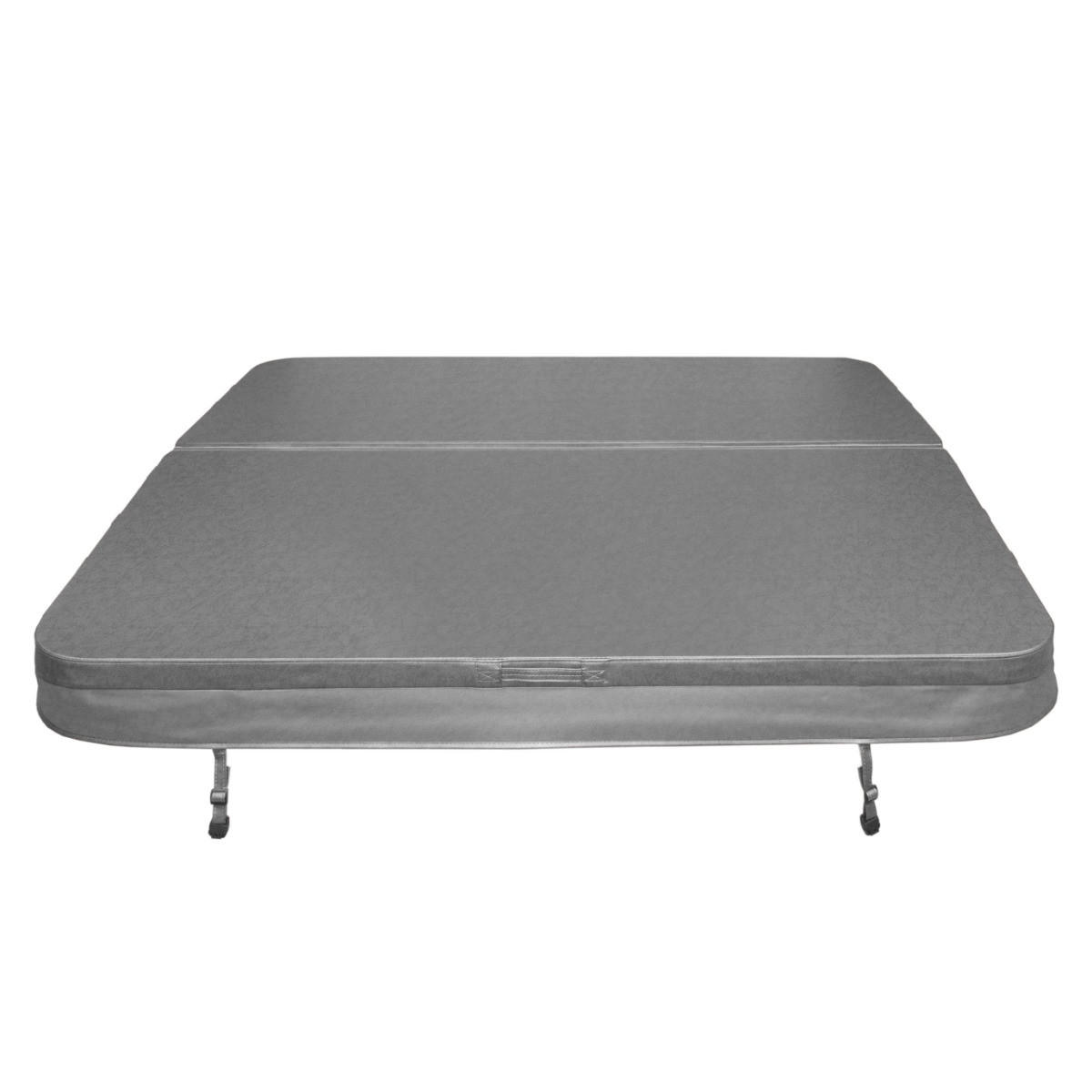 WHIRLPOOL ABDECKUNG 2,2m - Grau - Grau, Leder (220/1/220cm) - Monstershop