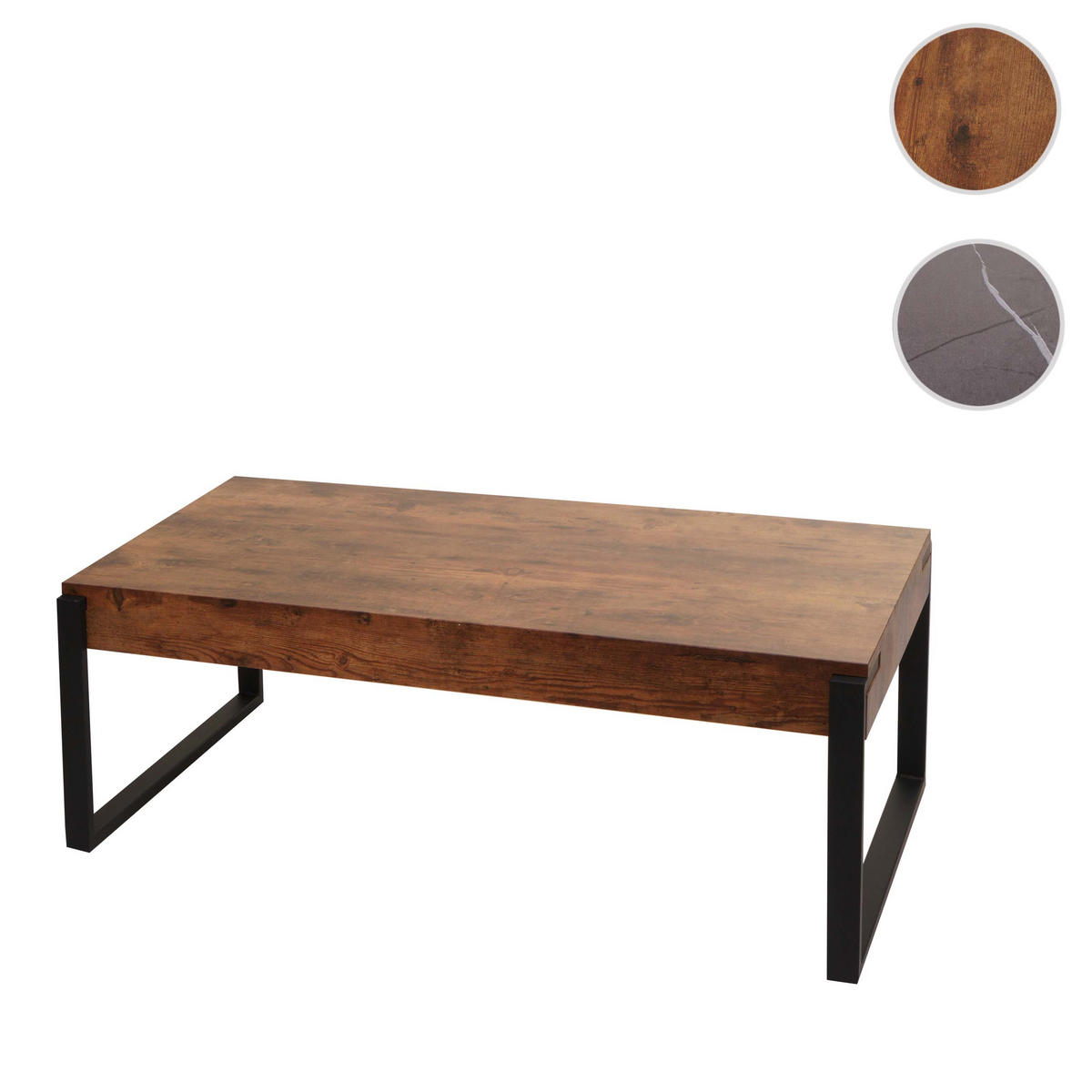 COUCHTISCH eckig Wildeiche Dekor - Wildeiche, Holzwerkstoff (64/110/43cm) - MCW