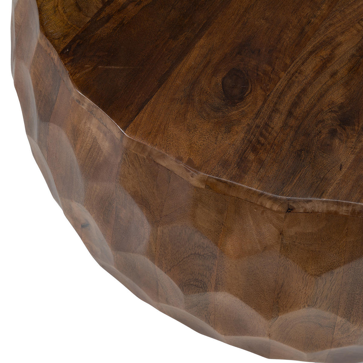 MASSIVER COUCHTISCH - Mango - Naturfarben, Holz (80/80/38cm) - home24