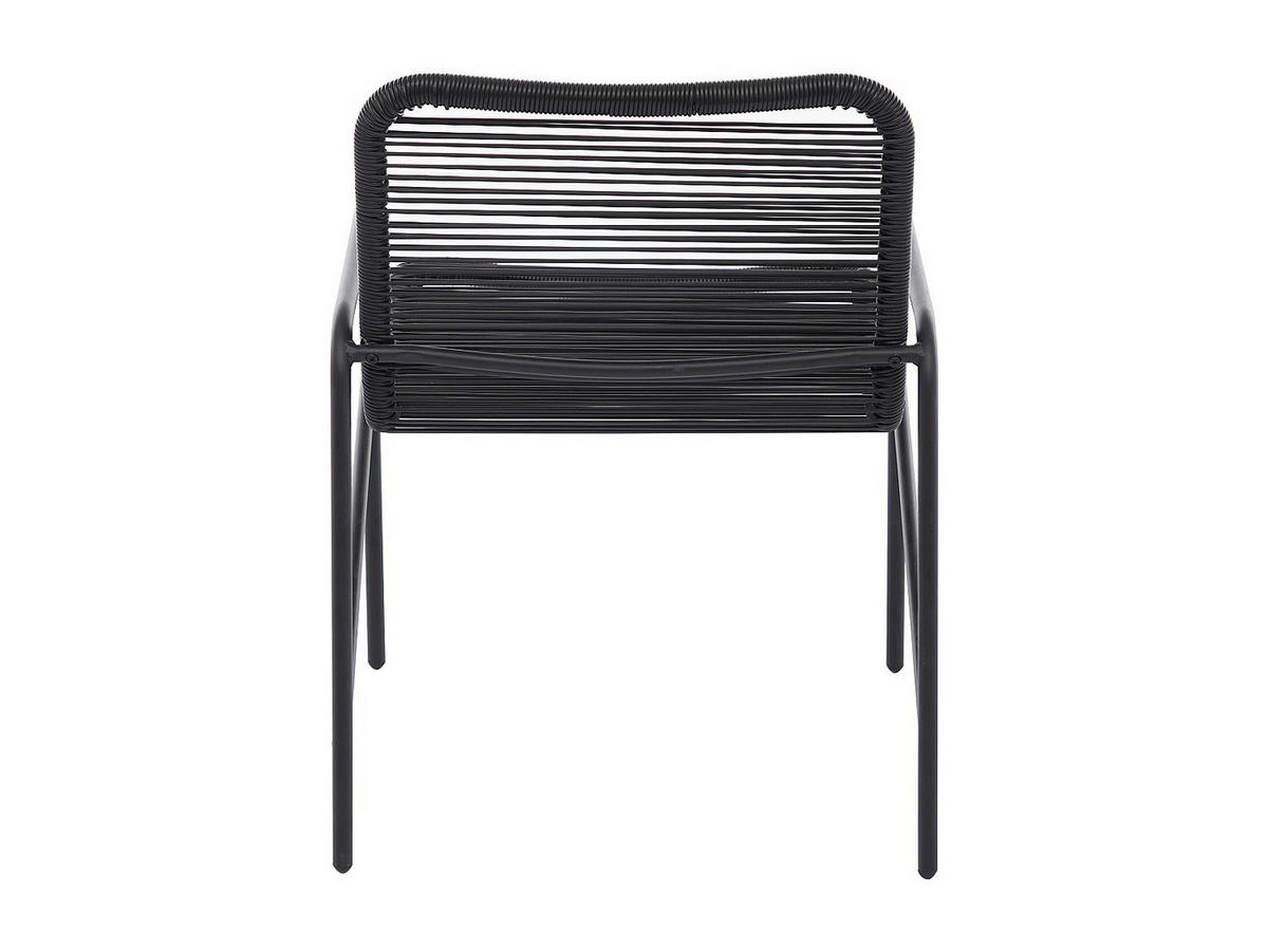 GARTENSITZGRUPPE im Set - 2 Personen - metall - schwarz Kanao - Schwarz, Metall - Vente-Unique