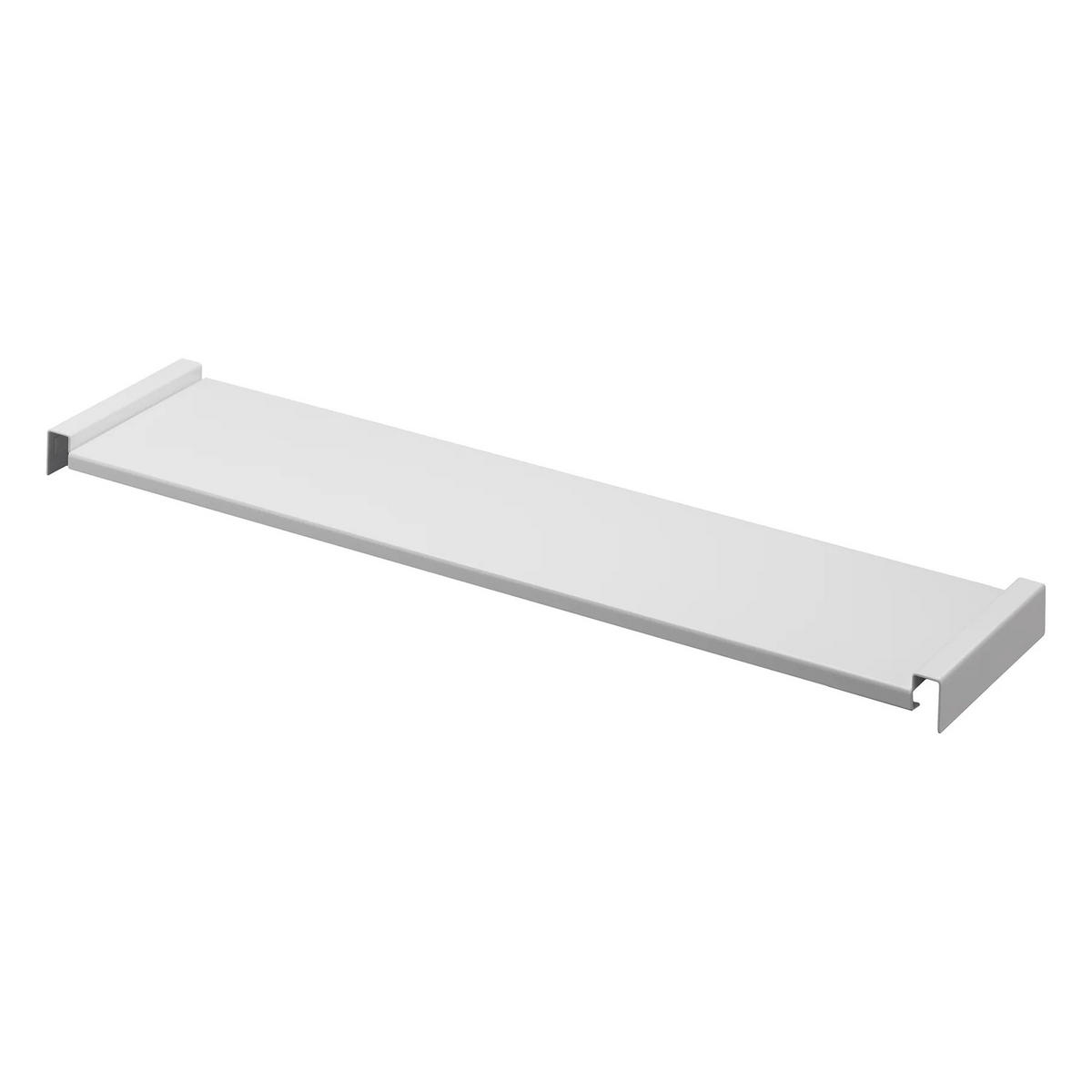 HERAUSNEHMBARE EINLEGEBODEN Tower 1731 Weiß Metall 3/60-108/15 cm - Weiß, Metall (10/3/15cm) - Yamazaki