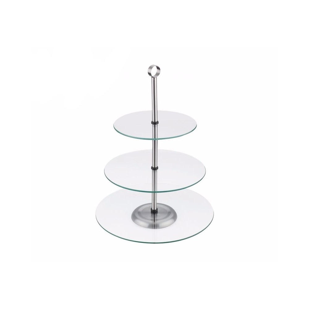 ETAGERE Weiß 30/30/39 cm KH4016 - Weiß, Metall (30/39cm) - Kinghoff 