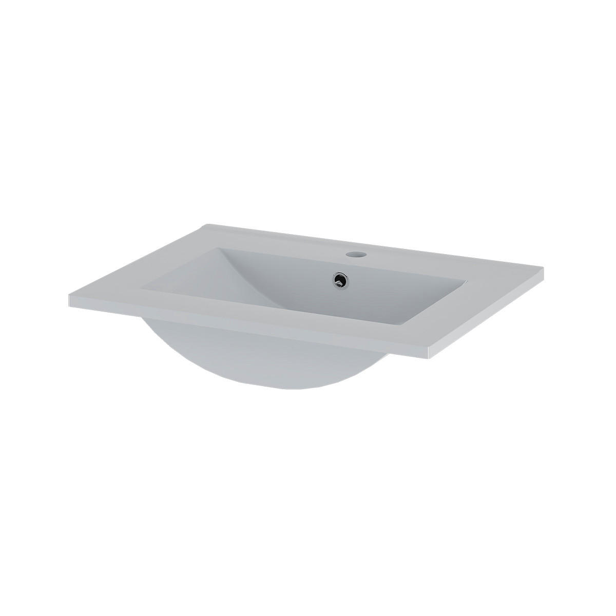 WASCHTISCH 60cm Astrid Kaschmir - Beige, Holzwerkstoff (60/50/45.8cm) - Petits-meubles