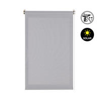SCREEN-ROLLO without drilling Grau 75X180 - Grau, Kunststoff (75/180cm) - STORESDECO