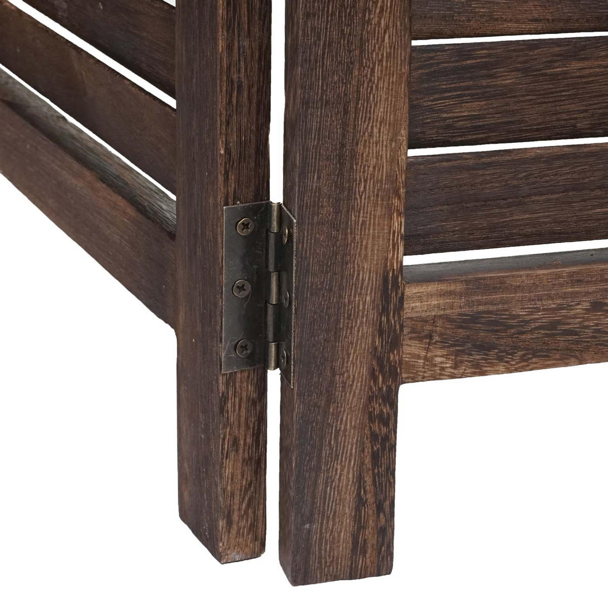 PARAVENT Braun - Braun, Holz (205/170/2cm) - Jamb